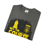May the Course Be With You Disc Golf T-Shirt