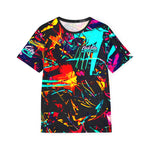 Flick City Graffiti Sports Jersey Black