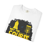 May the Course Be With You Disc Golf T-Shirt