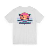 Flick City Discs Retro Sunset T-Shirt
