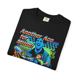 Another Ace for Milos! Retro Graffiti Disc Golf Tee