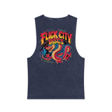 Flick City Dragon Stonewash Tank Top