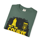 May the Course Be With You Disc Golf T-Shirt
