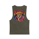 Flick City Dragon Stonewash Tank Top