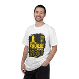 May the Course Be With You Disc Golf T-Shirt