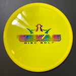 Latitude 64 Gold Claymore - Texas Disc Golf Stamp