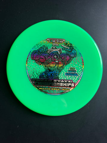 Lone Star Discs Horny Toad Texas State Championship Stamp