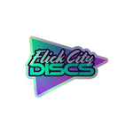 Flick City Discs Holographic stickers