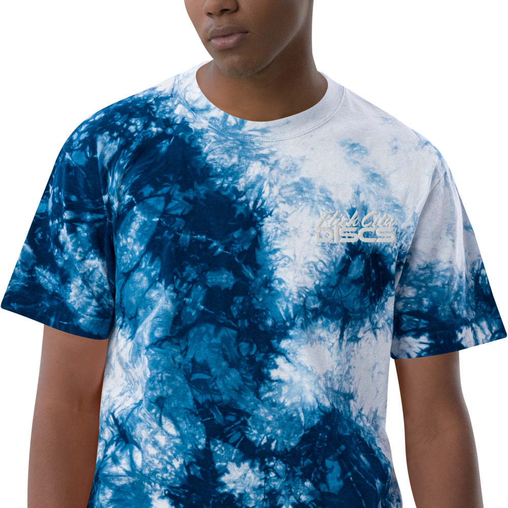 Oversized tie-dye t-shirt – FlickCityDiscs