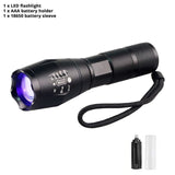 Purple Ultra Violet Light Disc Golf LED UV Flashlight G700