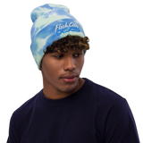 Tie-dye beanie